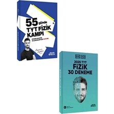 Özcan Aykın Parlayan Projeler Güncel baskı 55 Günde TYT Fizik Kampı ve Deneme İkilisi 12. Sınıf Kitap Seti Güncel Baskı