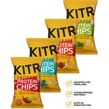 KITR Karışık Yüksek Proteinli Cips Paketi 4X50G Dörtlü Avantaj ile Tam Lezzet Sunar
