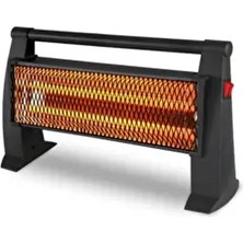 Kumtel LX-2819 Elektrikli Isıtıcı 2200 Watt Güç ile Evde Kullanıma Uygun Siyah