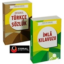 T.d.k. Uyumlu Ortaokul Türkçe Sözlük ve Imla Klavuzu (2 Kitap Set)