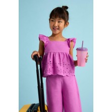 Mayoral Fisto Pantolon Set - Pembe