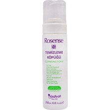 Rosense 200 ml Temizleme Köpüğü Tüm Cilt Tiplerine Uygun Etki Hyaluronik Asit İçerir