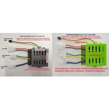 Pilsan Akülü Araba Uzaktan Kumanda Alıcı Beyin 12 V 2.4 Ghz Yeşil Model