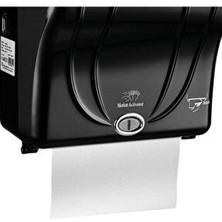 Rulopak Siyah Sensörlü Kağıt Havlu Dispenseri 21 cm Dayanıklı Yapı