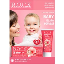 R.o.c.s. Baby 0-3 Yaş Elma Püresi Diş Macunu 45G – Yeni Ambalaj