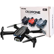 C5 Kameralı Drone App Kontrol Wifi Li Katlanabilir Quatcopter