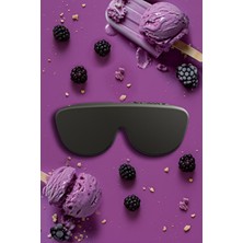 Carry Me Case Siyah Katlanabilir Silikon Gözlük Kılıfı