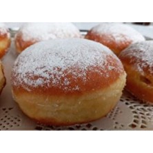 Berliner - Krapfen, Çikolata Kreması Dolgulu 6'lı Paket, Alman Pastası.
