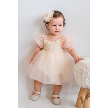 Cumino Amelia Tulum Elbise - Somon