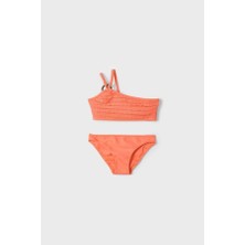 Mayoral Fırfırlı Kız Bikini - Turuncu