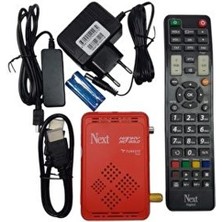 Next & Nextstar Next Kanky Hd Gold Full Hd Uydu Alıcısı Kırmızı Renk, Wi-Fi Desteği ve Full HD Görüntü Kalitesi