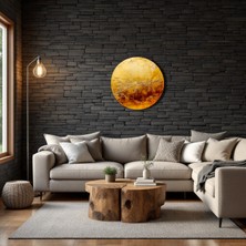 Cozy Co:temperli Cam Daire Tablo, Cam Tablo, Uv Baskı, CTT006