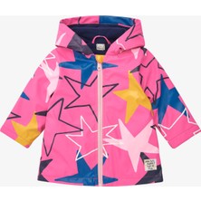 Tuc Tuc Yıldızlı Yağmurluk - Pembe