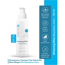 Sante Glutatyonlu Aydınlatıcı Cilt Beyazlatıcı Krem 125 ml Etkili Beyazlatma İçin Hassas Ciltler