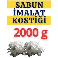 Sabun Imalat Kostiği 2000G 2x1 kg Sodyum Hidroksit Payet Kostik