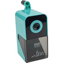 KRAF Kollu Mini Kalemtraş 700 gr  Yeşil Renkli Pratik Kullanım İçin Tasarlandı