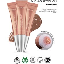 Midnight Touch Yumuşak Sünger Uçlu Likit Bronzlaştırıcı Drizzled Bronze 12ML X3