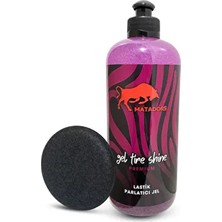 Matadors Shield Premium Lastik Parlatıcı Jel 500 ml Uygulama Pedi ile Parlaklık Sağlayan Özellik