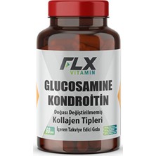 FLX Glukozamin Kondroitin Msm 60 Tablet Hyaluronic Acid ve Zerdeçal İçeren Sporcu Besini