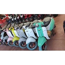 Vıntage 50 cc S Nardo Gri - Beyaz Benzinli Motosiklet