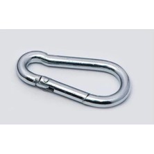 Yaylı Karabina, Çengel, Kanca 12MM - 10 Adet