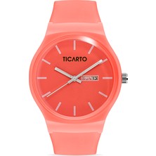 Ticarto Kadın Slikon Fuşya Kol Saati TCTSR004401S0197