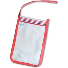 Home Kırmızı Renk Biyeli Gökkuşağı Serisi Kese Doğal Floş Malzeme ile Yumuşak ve Etkili Temizlik