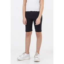 Diz Üstü Tayt - Siyah