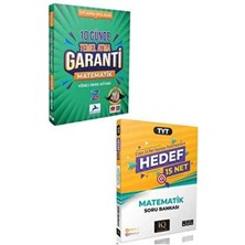 Paraf Tyt Hedef 15 Net Matematik  ve 10 Günde Matematik Temel Atma Garanti Bıyıklı 2025 Seti