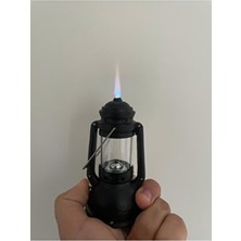 Gaz Lambası Modelli Metal Pürmüzlü Çakmak