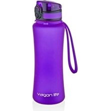 Vagonlife Uzspace 550 ml  Tritan Matara Mor Renkli Sızdırmaz Tasarım ve Taşınabilir Özellikler