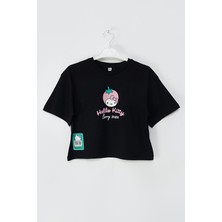 Hello Kitty Tişört - Siyah