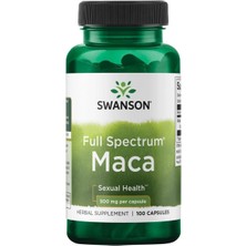 Swanson Premium Full Spectrum Maca 500 Mg 100 Capsules