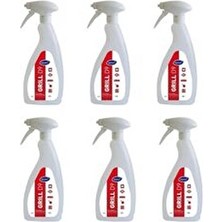6 Adet Suma Grill D9 Ağır Yağ Çözücü Fırın Temizleme Maddesi 750 ml 6 Adet