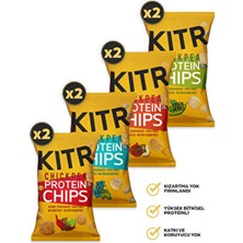 KITR 8'li Yüksek Proteinli Nohut Cips Paketi 8x50g Farklı Lezzetlerle Zengin İçerik
