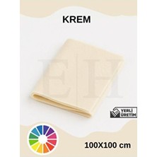 Krem Rengi Metrelik Ince Keçe Kumaş Keçe 1 mm Aktivite Keçesi Renkli Keçe 1 Metre (100 cm x 100 Cm)