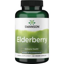 Swanson Elderberry 120 Veggies Capsules