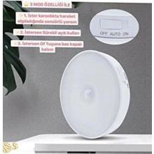 Newstore Home Mıknatıslı Şarjlı LED Gece Lambası Alüminyum Malzeme ile Modern Tasarım