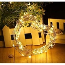 Ddtrend 3 Metre Sarı Renkli Peri LED Pilli Aydınlatma Yüksek Parlaklık ve Enerji Tasarruflu Özellikte