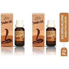 Tala Yılan Yağı 20 ml 2 Parça Besleyici Onarıcı Etkili Saç Bakım Yağı Kullanım