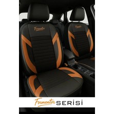 Kia Pro Cee'd I (Facelift 2011) 1.4 16V (90 Hp) 2012 Uyumlu  Formi Serisi Taba Oto Kılıfı Tam Set