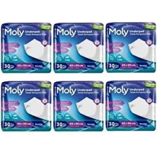 Yatak Koruyucu Örtü 60X90 cm 30'lu X6 Adet Köpek - Kedi Çiş Pedi