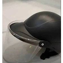 Jokey Kask Camlı Standart Beden Siyah.
