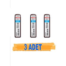 Rotring Min Hi-Polymer 2B 0.7 mm 3 Adet Kırtasiye Ürünü Renk ve Ölçülerle Uyumlu