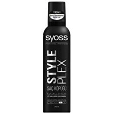Syoss Style Plex Saç Köpüğü 250 ml Yağlı Saçlar İçin Nemlendirici Etki ve Bakım