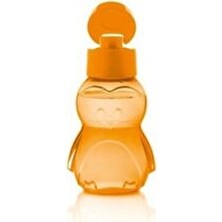Tupperware Penguen 310 ml Suluk Alıştırma Bardağı Turuncu Renkli Çocuklar İçin Ergonomik Tasarım