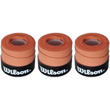 Wilson Turuncu Comfort Bowl O'grips 3 Adet Kiremit Renkli Grip Tenis Raketi Gribi
