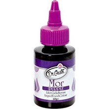 Dr. Gusto Dr.Gusto Su Bazlı Mor Sıvı Likit Gıda Boyası 60 gr Özellikleriyle Renkli Yiyecekler İçin
