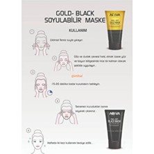 2 Adet Agiva Soyulabilir Gold ve Siyah Maske Seti 2X150ML