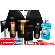 Damat Bakım Seti -Tıraş Seti - Çeyiz Nişan Söz Bohça Sandık Seti ADY14